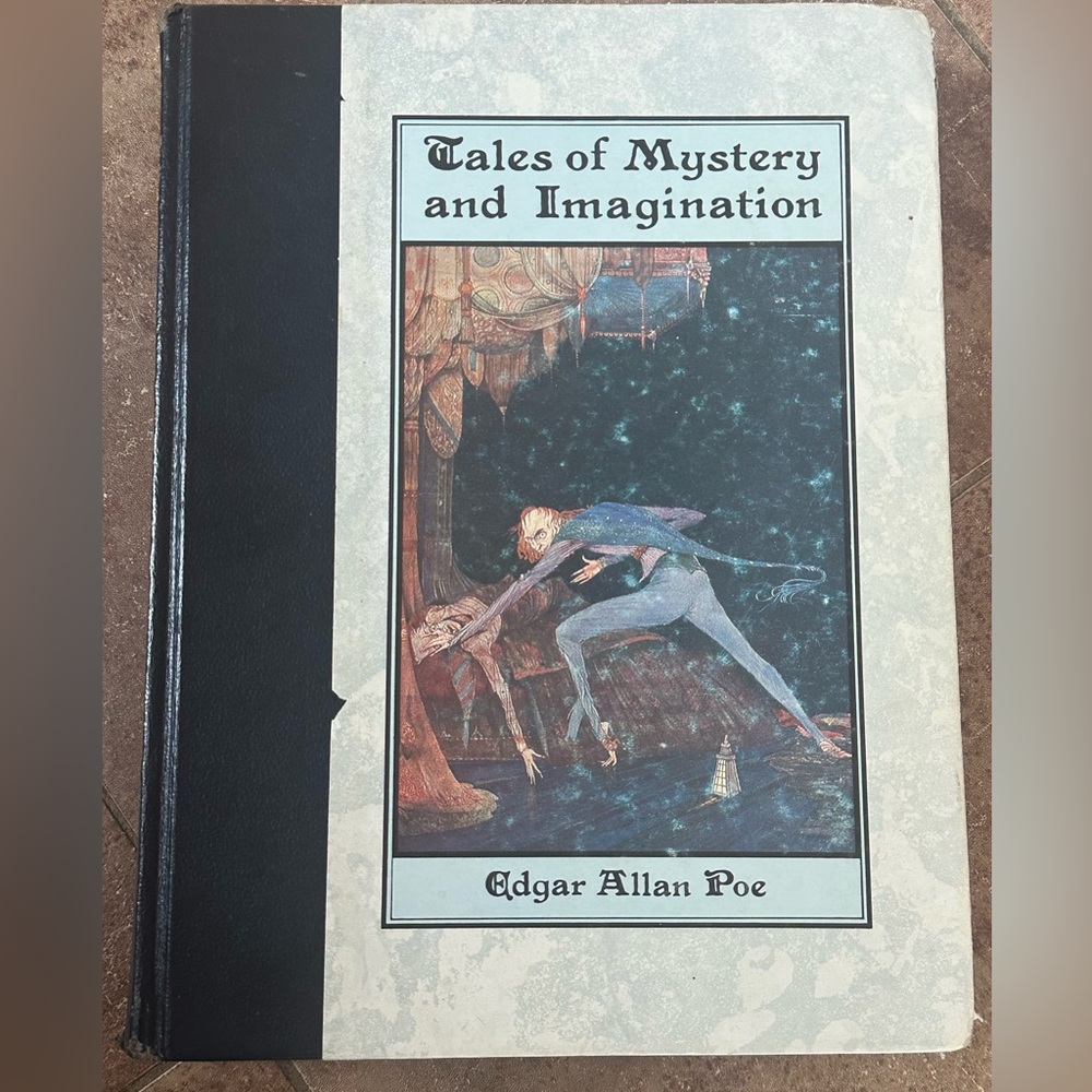 Vintage Edgar Allan Poe Tales of Mystery and Imagination Harry Clarke illustrat